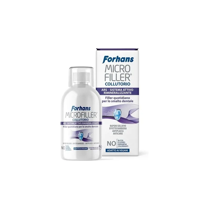 Forhans Microfiller Mouthwash with Active Remineralization System 500ml