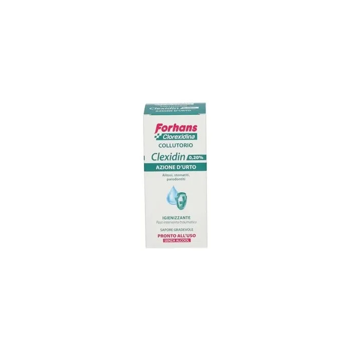 Uragme Forhans Clexidin Mouthwash 020 Alcoholfree 200 Milliliters