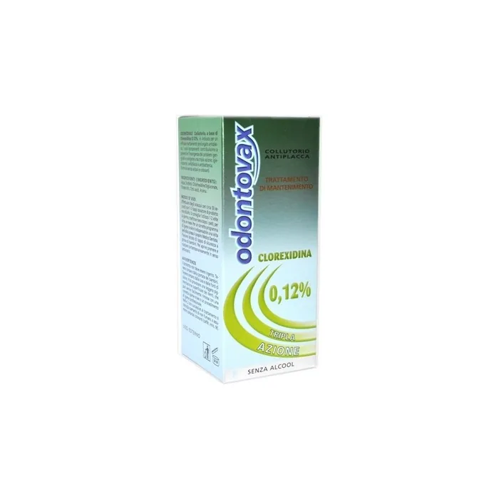 Odontovax Antiplaque Mouthwash with Chlorhexidine 0.12% 200ml