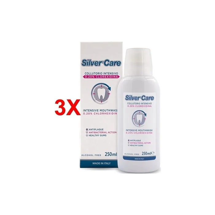 Silver Care Intensive Mouthwash 020 Chlorhexidine Alcoholfree 250ml