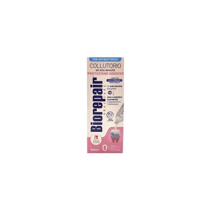 Biorepair Antibacterial Mouthwash Gum Protection
