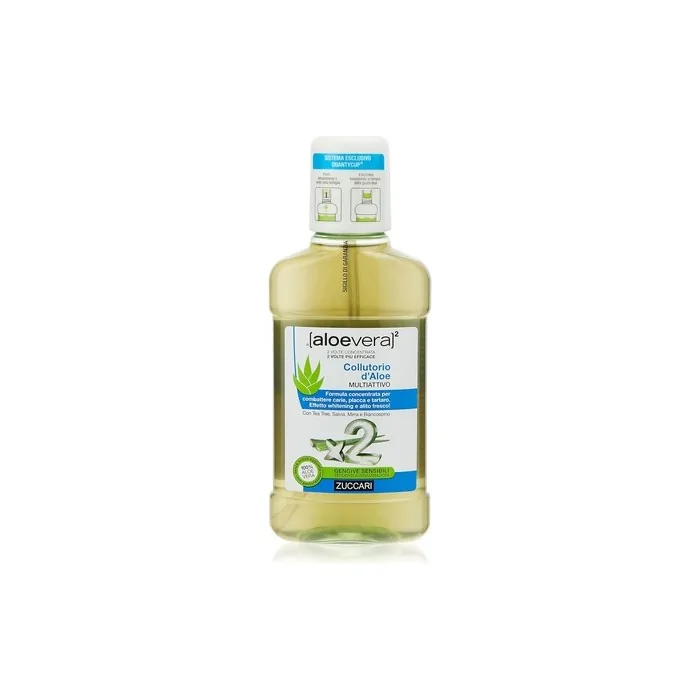 ZUCCARI Aloe Mouthwash 250ml Bottle