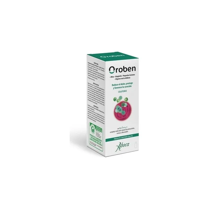 Aboca Aboca Oroben Mouthwash For Canker Sores 150 Ml