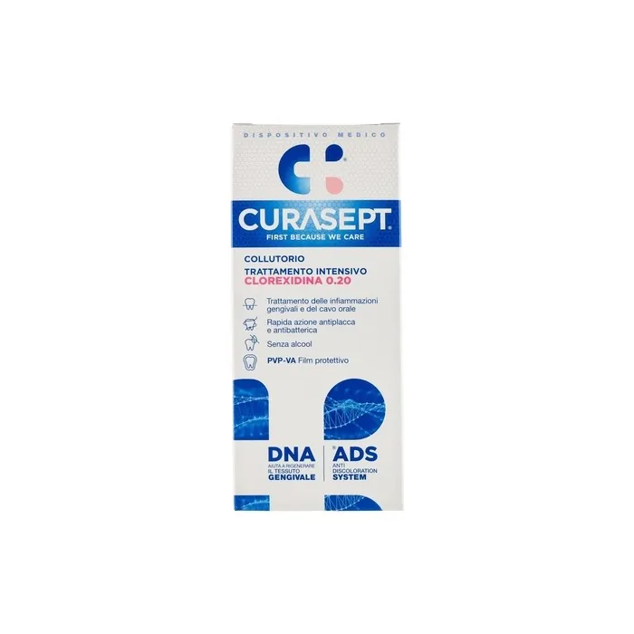 Curasept Intensive Treatment Mouthwash with 0.20 Chlorhexidine and ADS 200ml