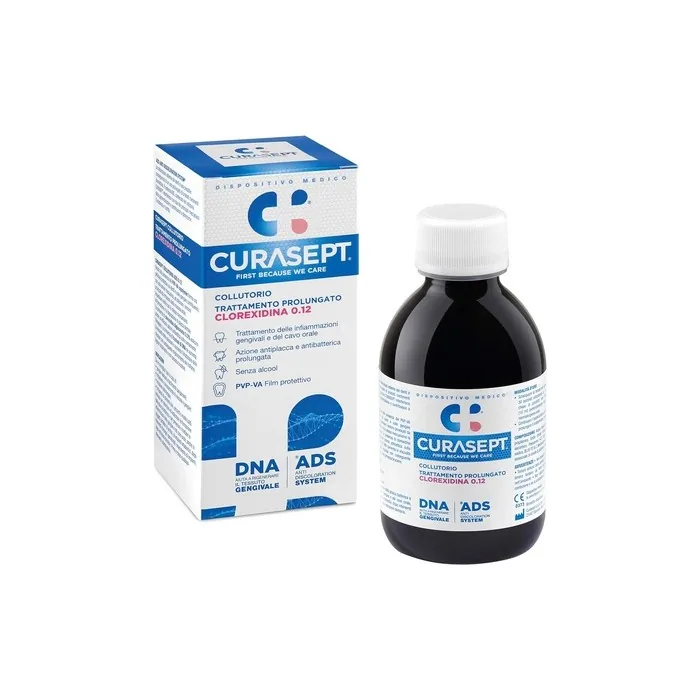 Curasept Extended Treatment Mouthwash with 0.12 Chlorhexidine and ADS 200ml