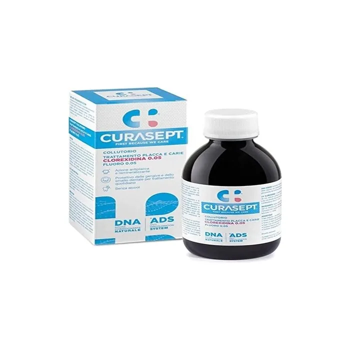 Curasept Mouthwash 0.05 Sensitivity Relief Alcohol Free 200ml