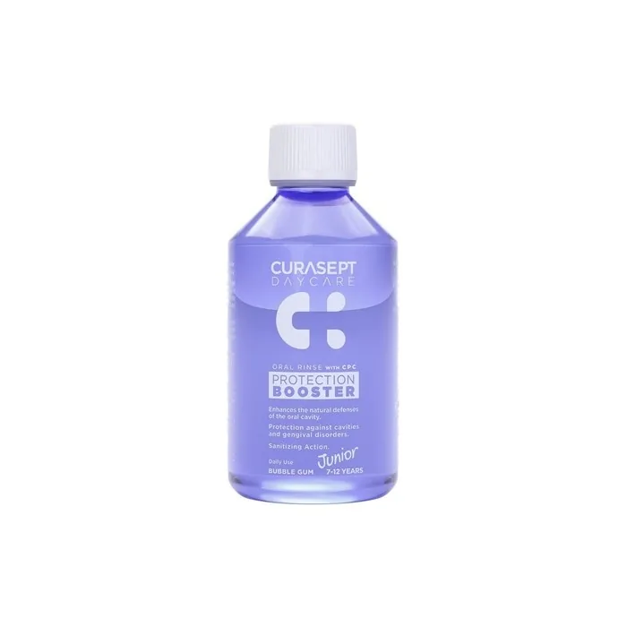 Curasept Daycare Protection Booster Junior 7-12 Sanitizing Mouthwash 250ml