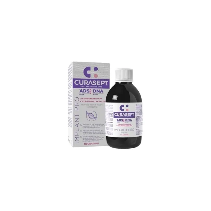 Curasept Ads Dna Implant Pro Oral Rinse Chlorhexidine 0.20% + Hyaluronic Acid 200ml
