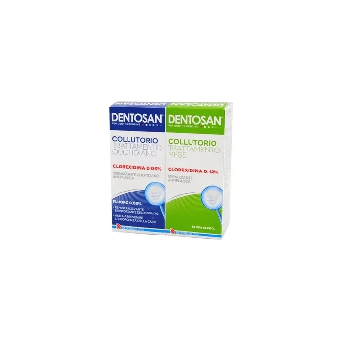 Recordati Dentosan Mouthwash Promo Monthly Treatment 200 Milliliters Daily Treatment 200 Milliliters