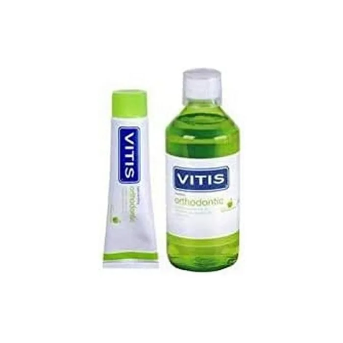 Vitis Orthod Pack Toothpaste 100g and Mouthwash 500ml