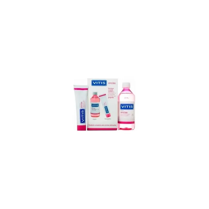 Vitis Vitis Pack Gums Paste 100ml Mouthwash 500ml