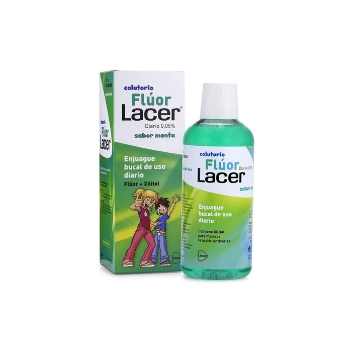 Lacer Colut Fluoride Mint Mouthwash 500ml