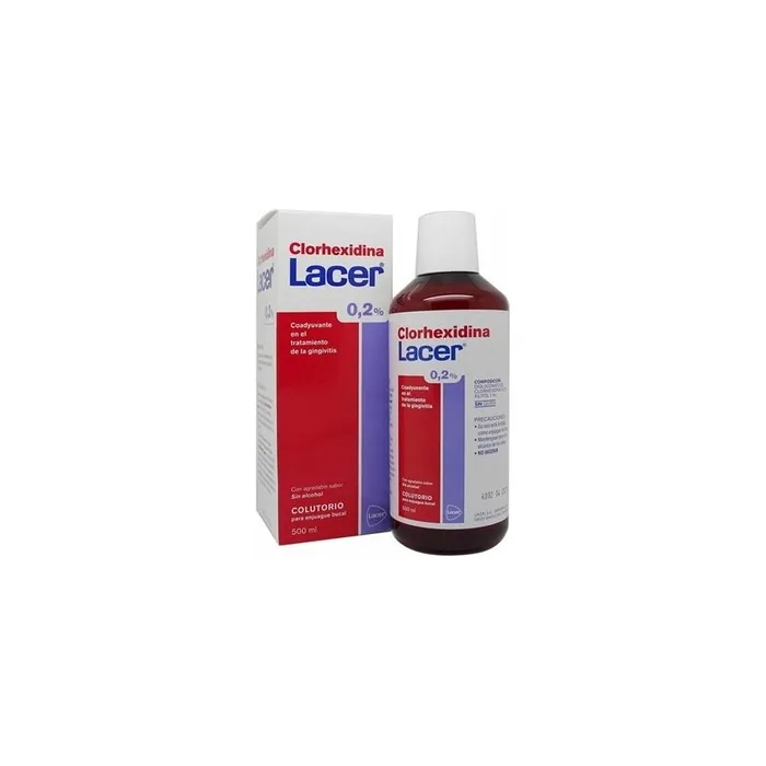 Lacer Lacer Chlorhexidine Mouthwash 500ml