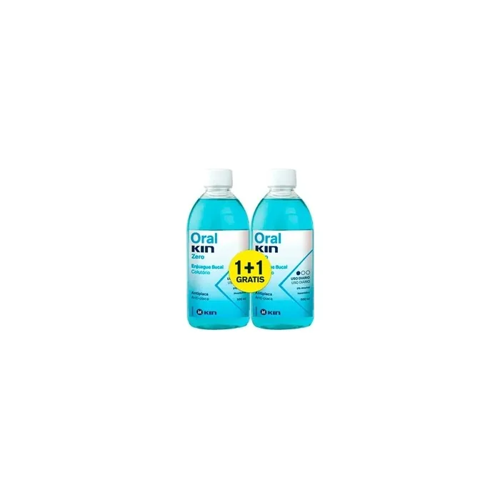 Kin Kin Oralkin Zero Mouthwash Pack 2 Units
