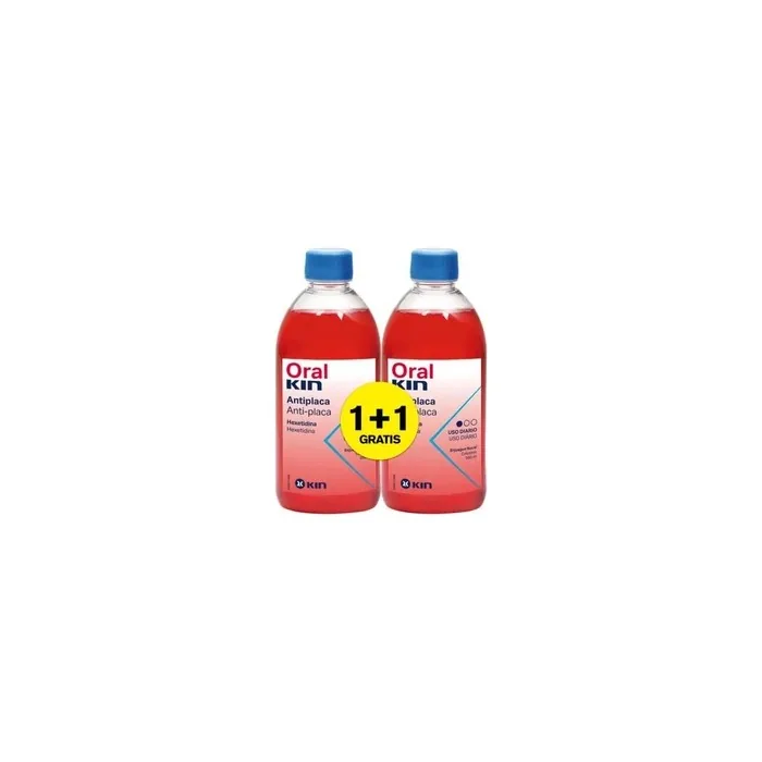 Kin Oralkin Mouthwash 500ml Free 500ml