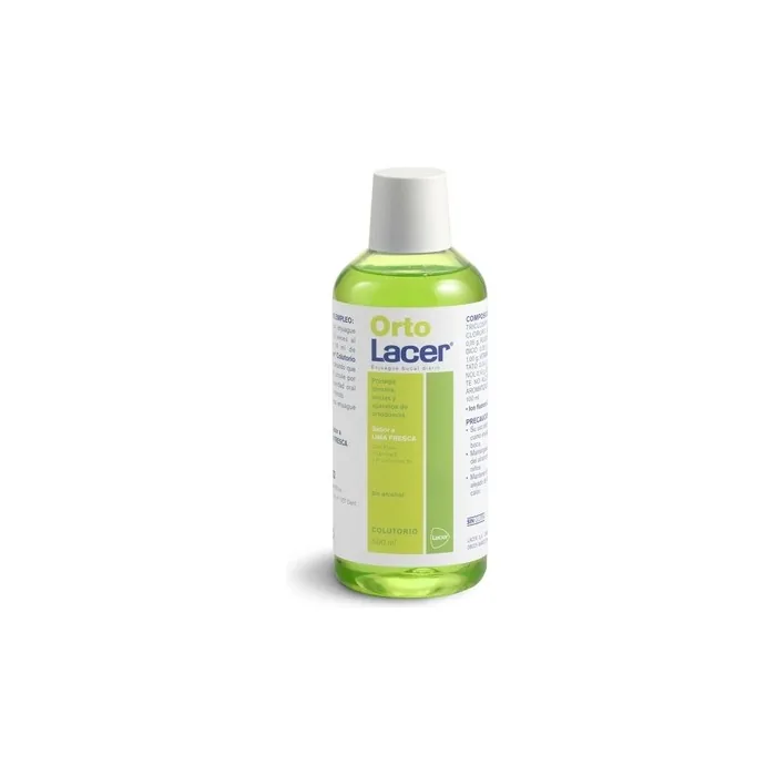 Lacer Ortholacer Mouthwash Lime Flavour 500ml