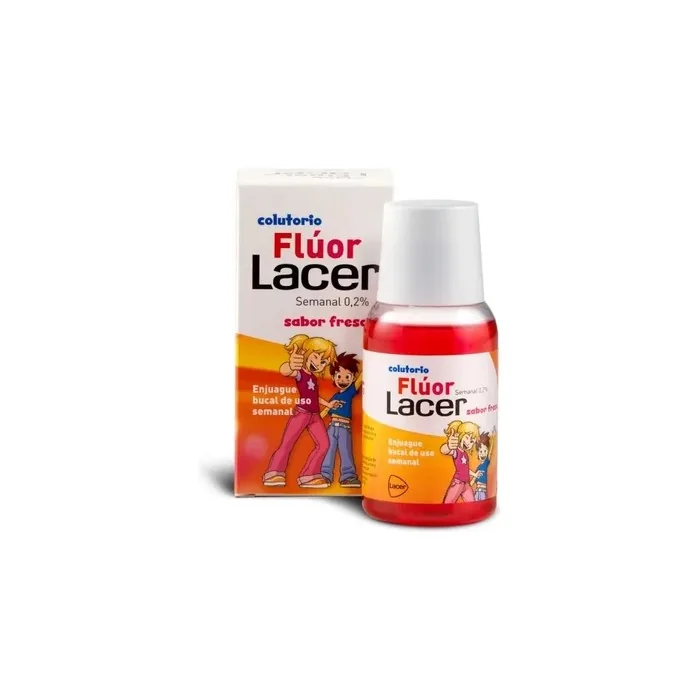 Lacer Lacer Fluoride 02 Strawberry Mouthwash 100ml