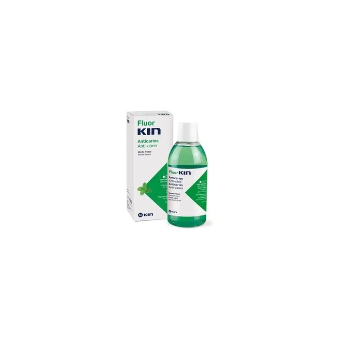 Kin Fluorkin Daily Mouthwash Mint 500ml