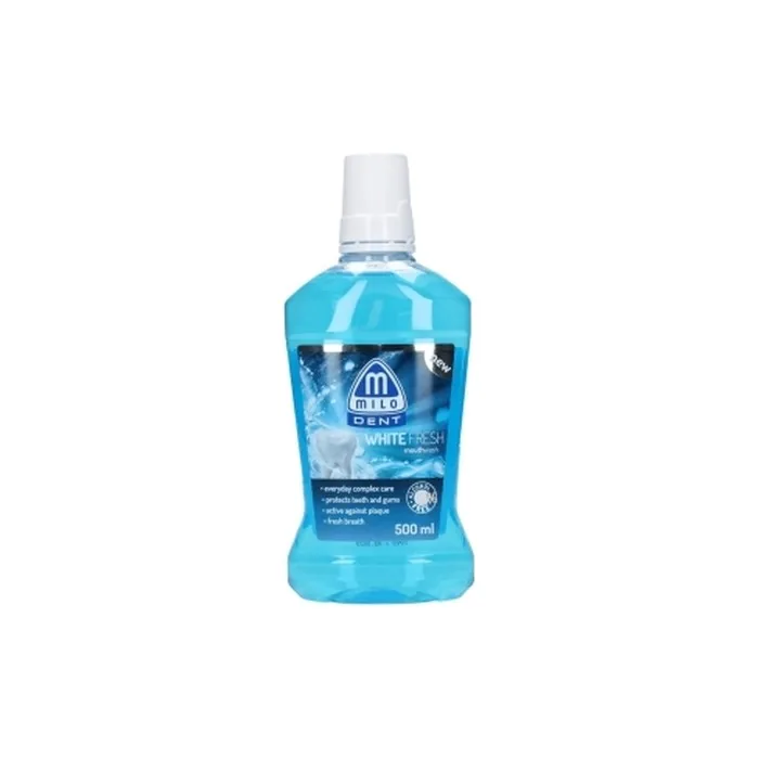 Milo Dent White Fresh Mouthwash 500ml