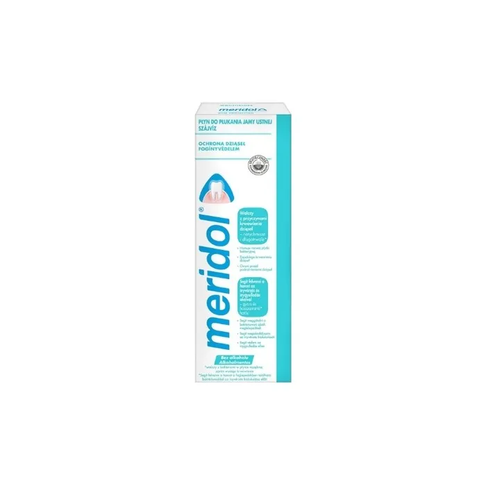 Meridol Advanced Gum Protection Mouthwash - 400 Ml Antibacterial Formula