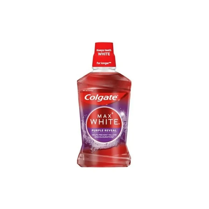 Colgate Max White Purple Reveal Whitening Mouthwash 500ml