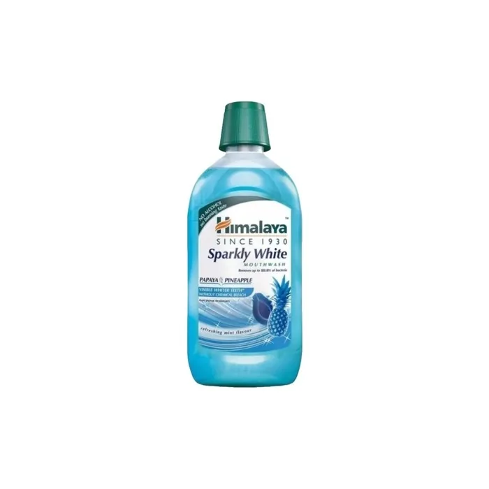 Himalaya Sparkly White Whitening Mouthwash Alcohol-Free 450ml