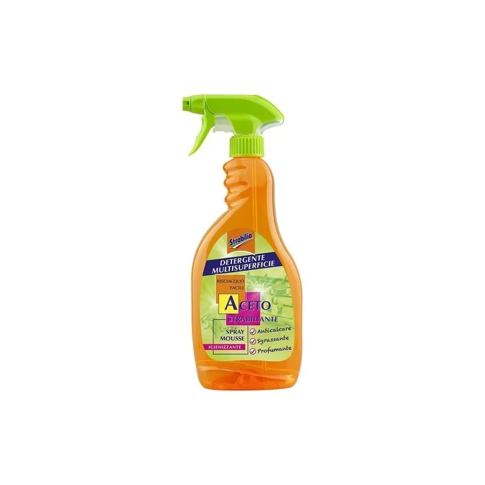 Strabilia Multi-Surface Cleaner Vinegar Sanitizing Foam Spray