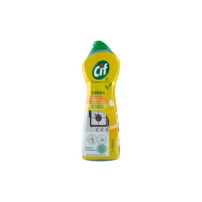 Cif Crema Lemon Microcrystals Cream Lemon Cleaning Agent 750ml