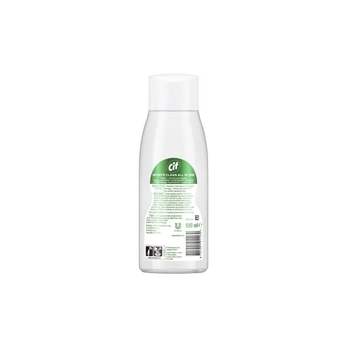 Cif Refill Clean Lime & Lemongrass 590ml Spray For Delicate Surfaces