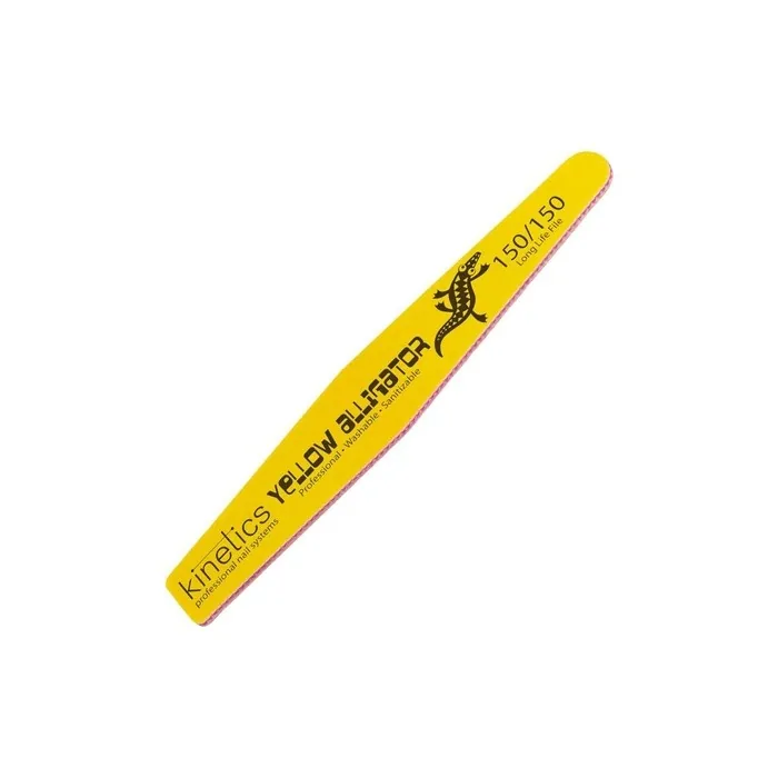 Kinetics Yellow Aligator Professional Nail File 150/150 20g