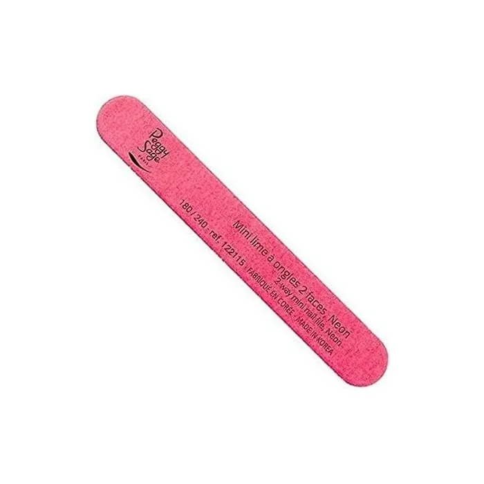 Mini Nail File Neon Rose