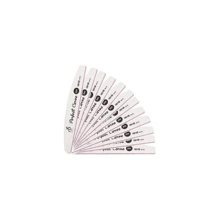 Beautynails Bna Perfect Curve File 100/100 Pack Of 12