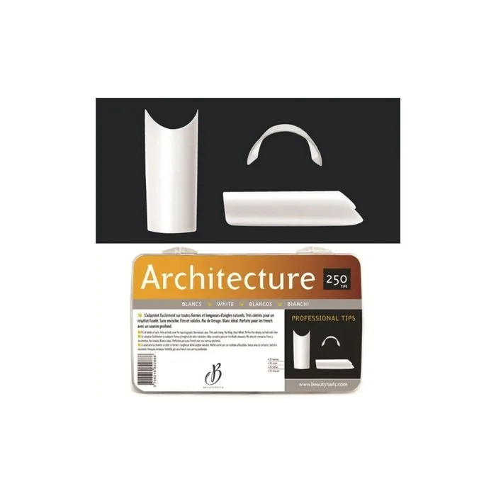 Beautynails Bna White Architecture Tips X250