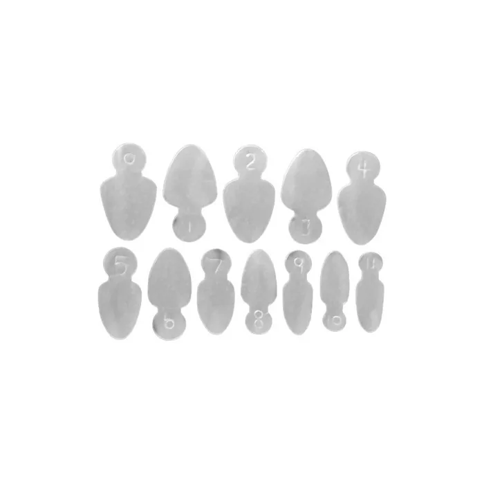 Beautynails Bna Tips Soft Silicone Pad Short Oval