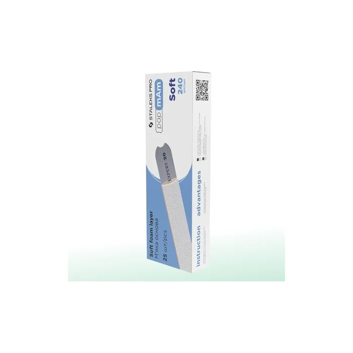 Staleks PapMam Disposable Nail Files 240 Grit 25 Pack