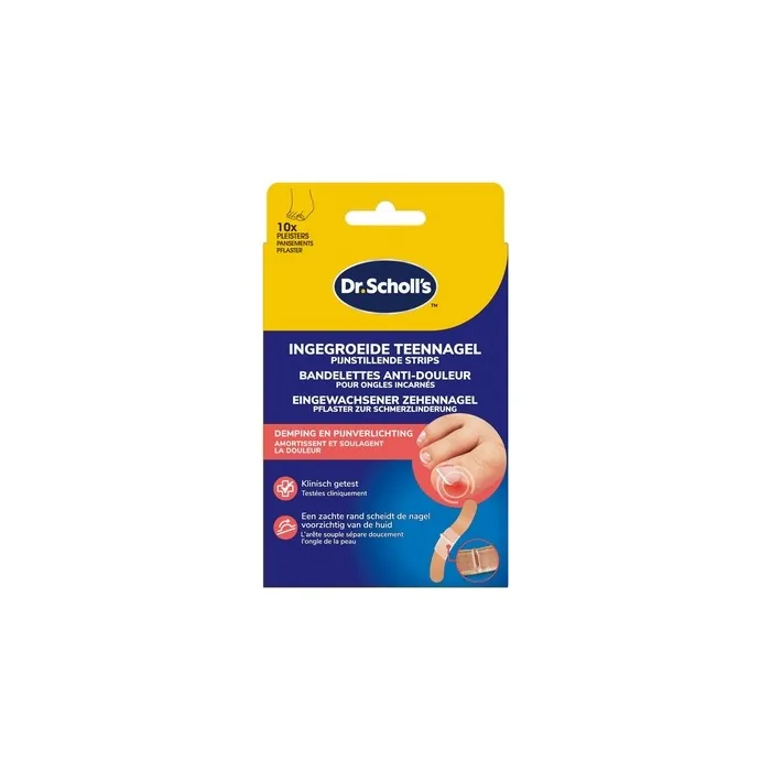 Scholl Ingrown Toenail Strips Effective Treatment For Ingrown Toenails