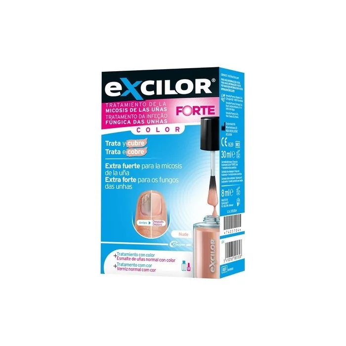 Excilor Nail Fungal Infection Treatment Forte Color Nude