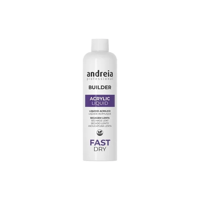 Andreia Professional Nail Builder Acrylic Monomer Liquid Fast Dry 250ml for Professionals
