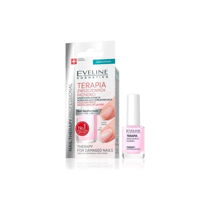 Eveline Nail Therapy Professional Rebuild & Repair Nail Conditioner - 12ml
