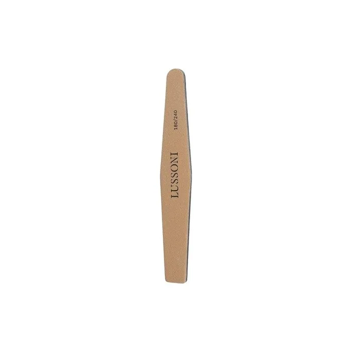 T4B Lussoni Premium Trapezoid Nail Files 180/240 Grit - Pack of 10