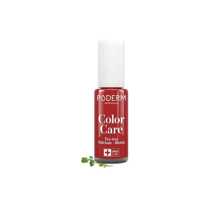 Poderm Fungal Nail Infections Red Allure Nail Varnish with Tea Tree