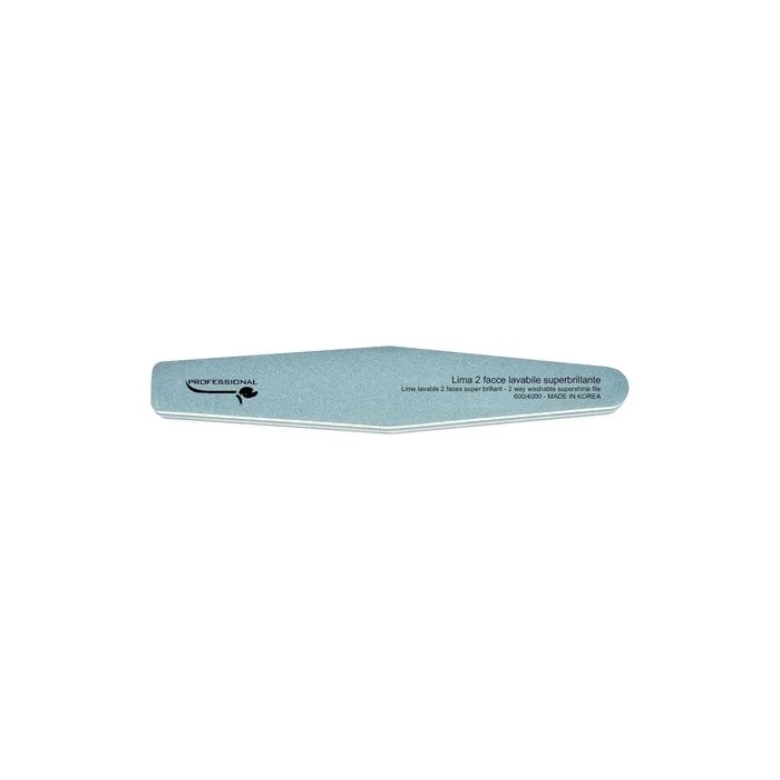 Beauty360 Nail File 600/4000 Made of Grey Leather