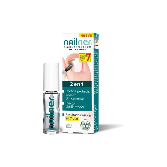 Nailner 2-in-1 Anti-fungal Brush 5ml