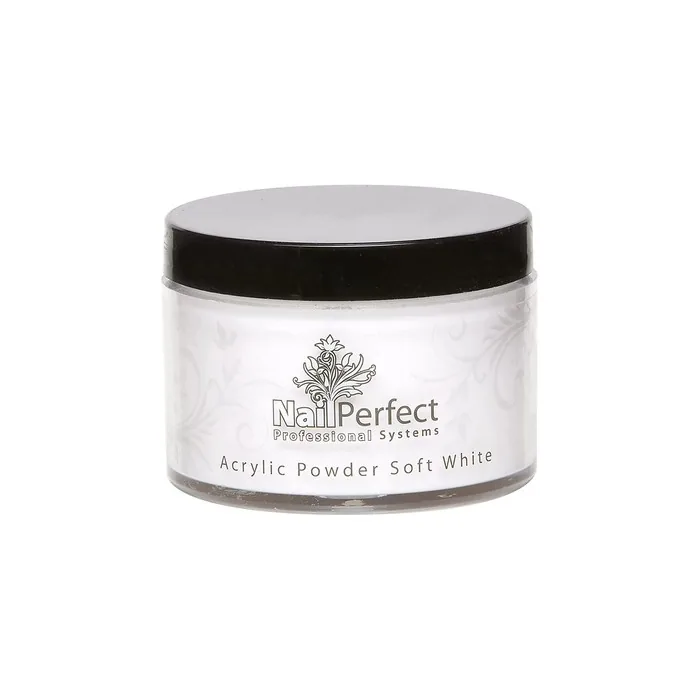 Nail Perfect Basic Acrylic Powder Soft White 100g