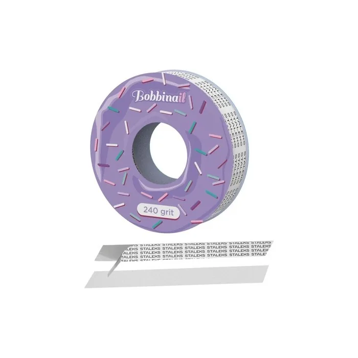 Staleks Pro Bobbinail Disposable Refill White File Adhesive Roll