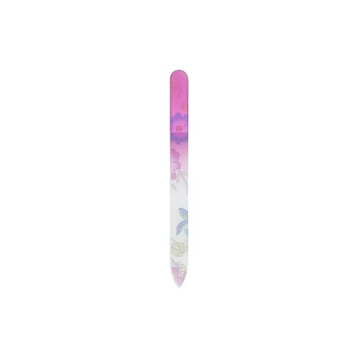 T4B MIMO Glass Nail File with Flower Pattern
