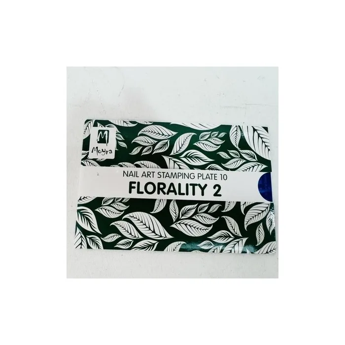 Moyra Stamping Plate Nail Art Accessories Florality 2
