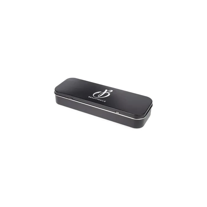 Beautynails Rectangular Metal Storage Box For Nail Care