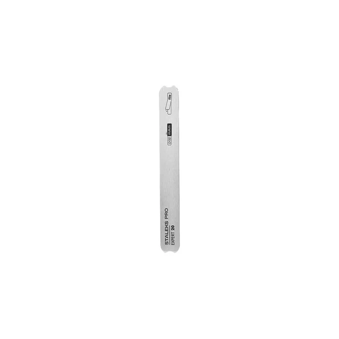 STALEKS PRO Expert 20 Metal Base for Disposable Nail Files - Silver
