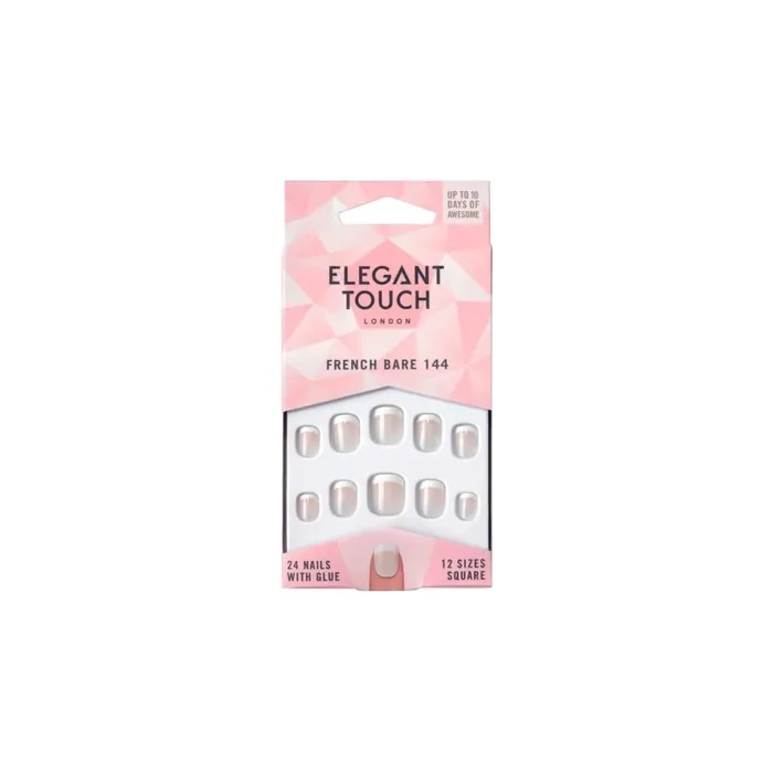 Elegant Touch Elegant Touch Natural French Bare 144 Xs